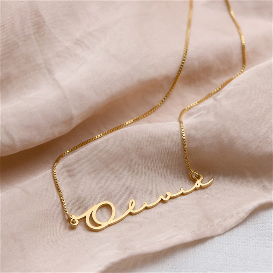 Stainless Steel Customized Name Necklace
