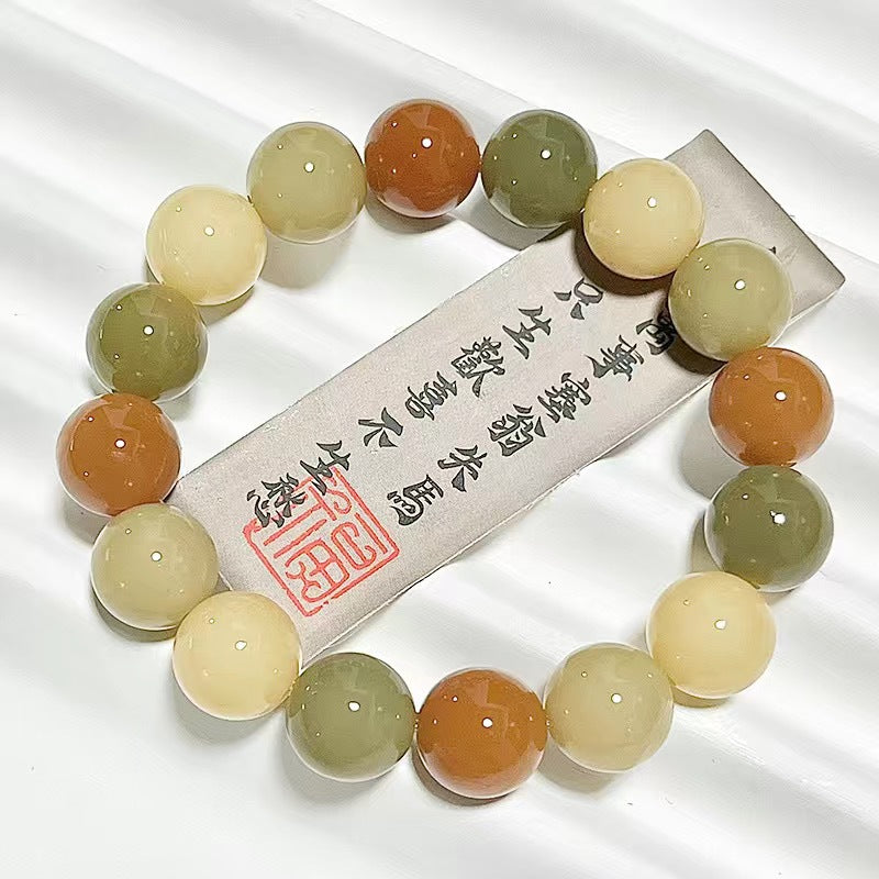 Natural Bodhi Bead Bracelet