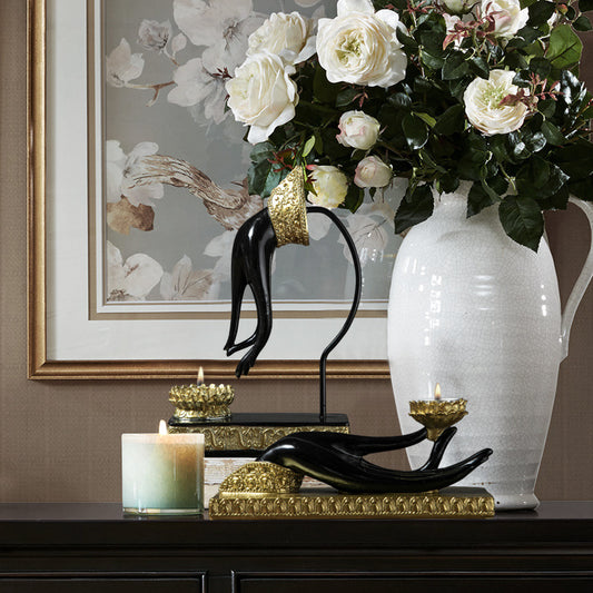 Elegant Candlestick Zen Ornaments