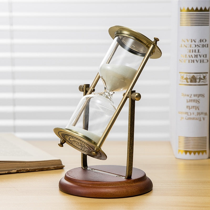 Hourglass Timer 15 Minutes Desk  Decoration