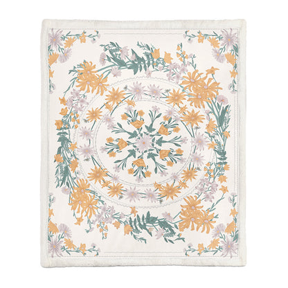 Flannel Blanket Air Conditioning and Napping Blanket