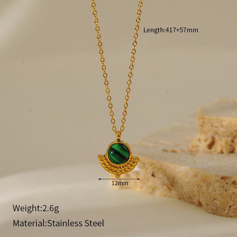 Vintage Emerald Necklace