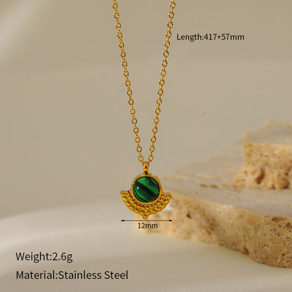 Vintage Emerald Necklace